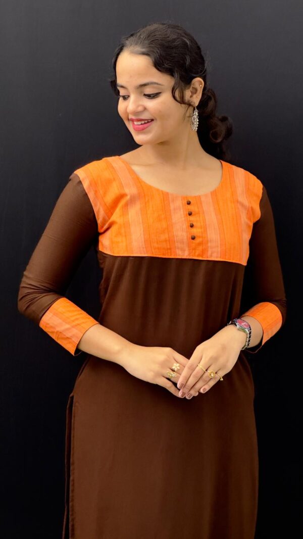 PERFECT COLOR PATCH FOR SIMPLE KURTI - Image 3