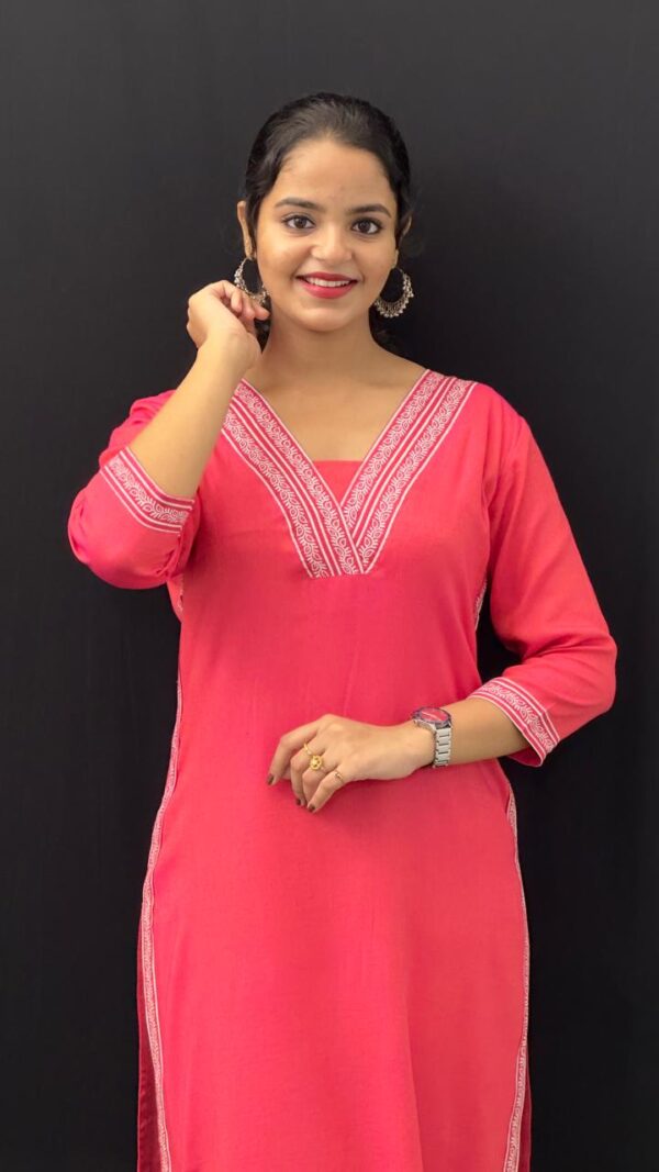 Slitted Kurti - Image 2